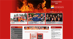 Desktop Screenshot of feuerwehrneuruppin.de